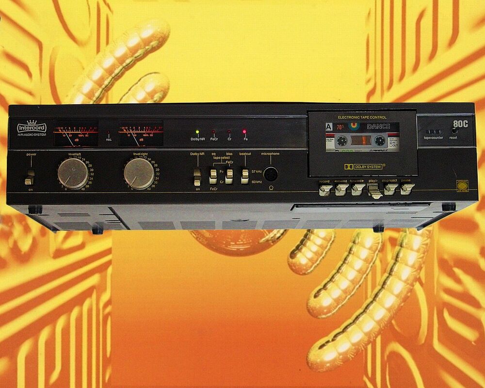 SCHNEIDER TEAM 6010C | INTERCORD 80C cassette deck