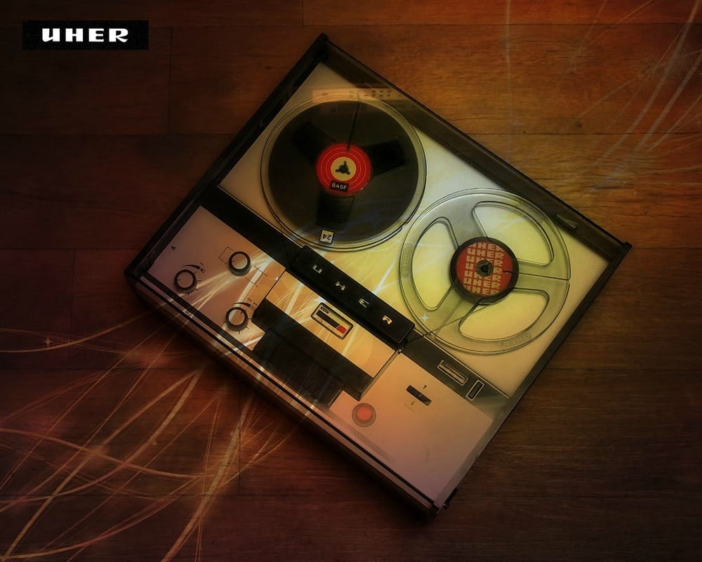 Open Reel To Reel - Tape Deck Illustration Time: Rostov-102 stereo tape  recorder Made in USSR